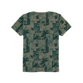 Status Quo Kids Boys All-Over Printed Half Sleeves Regular Fit Tshirt